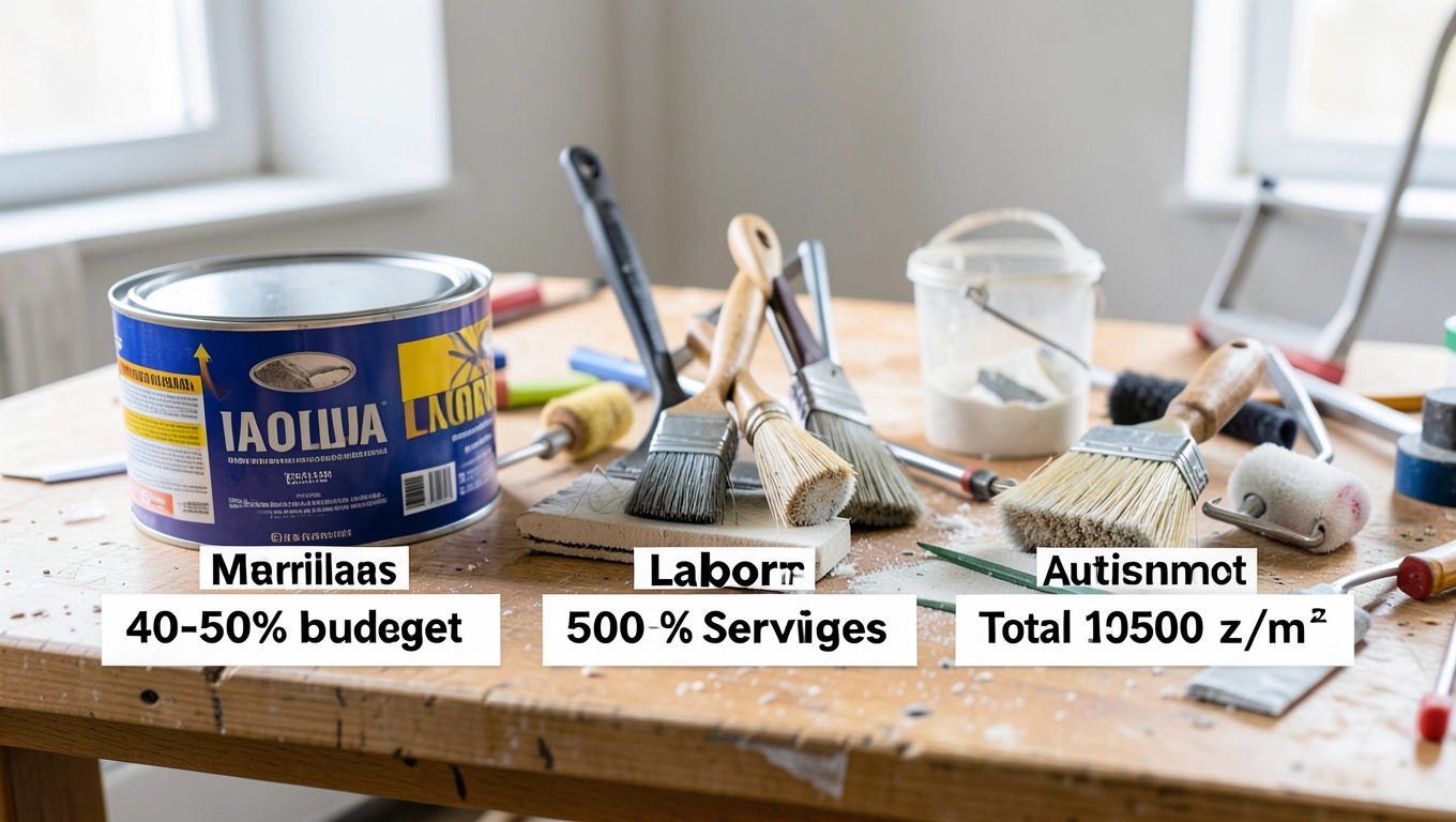 Co wchodzi w skład kosztów remontu mieszkania