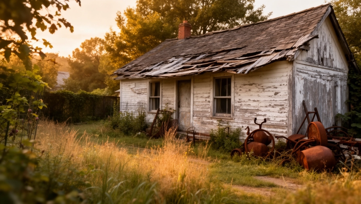 jak wyremontować domek na działce