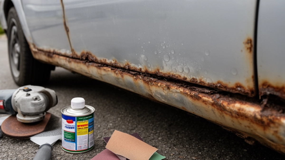 jak wyremontować progi w samochodzie