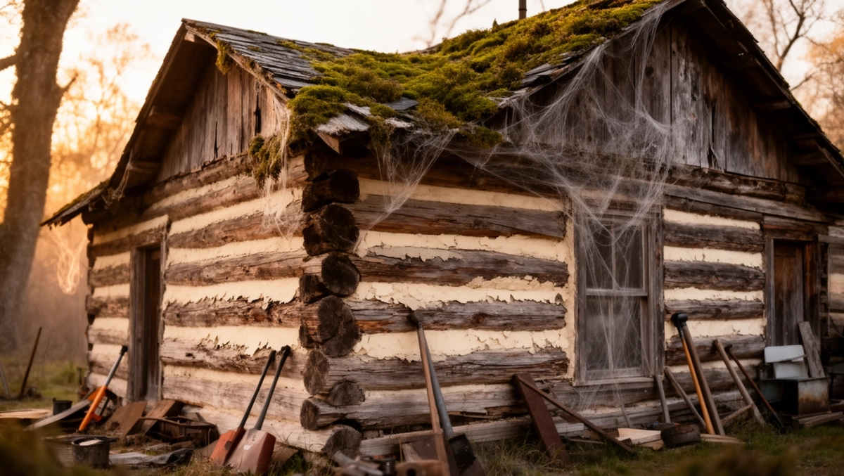 jak wyremontować stary dom z bali