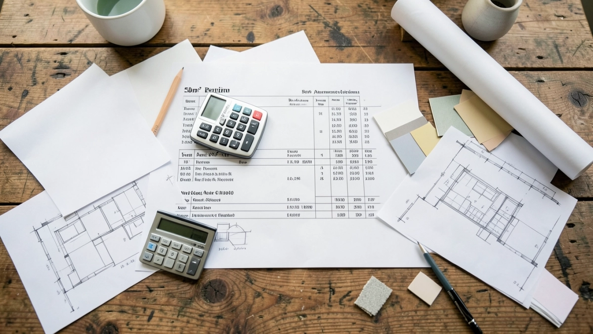 kosztorys remontu mieszkania 50m2