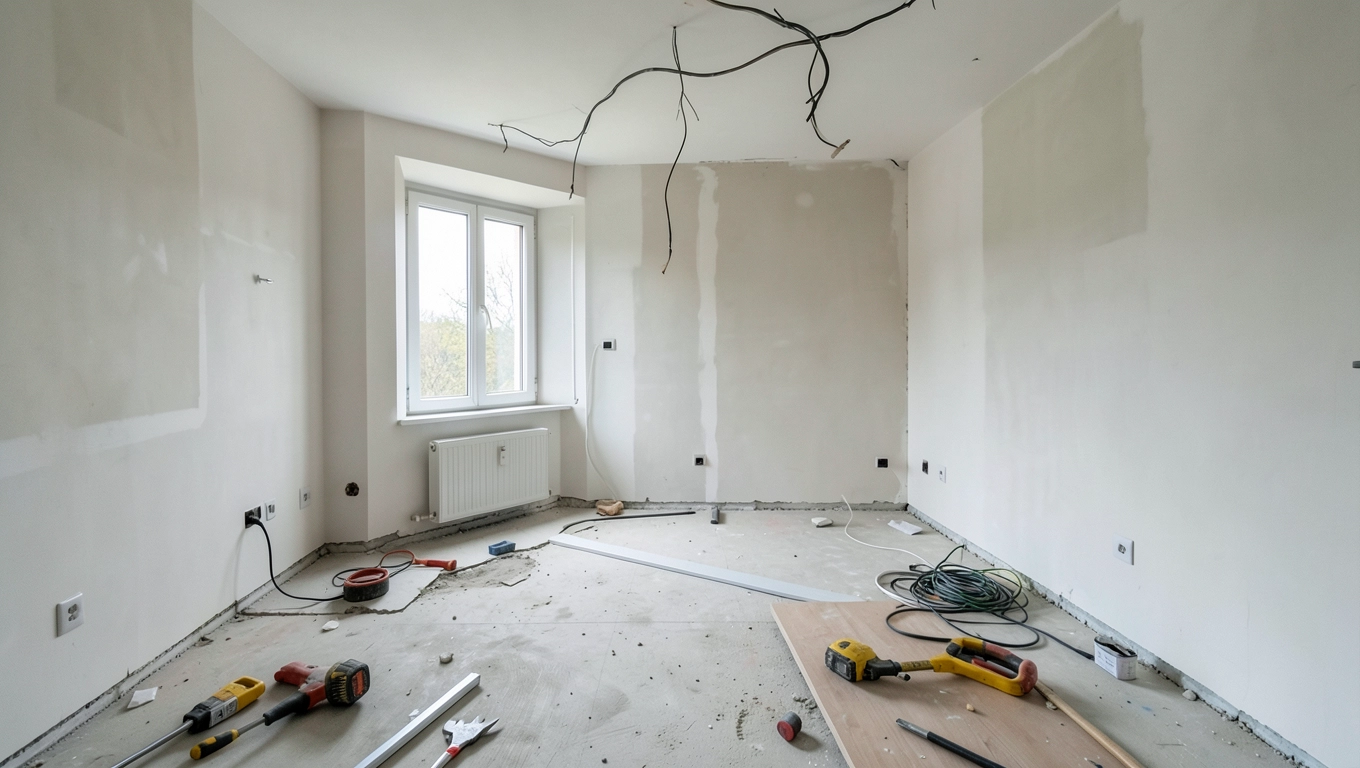 Koszty generalnego remontu mieszkania 50m2