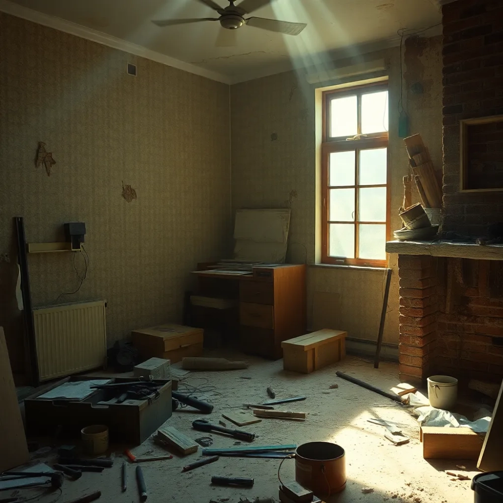 Remont mieszkania z lat 70