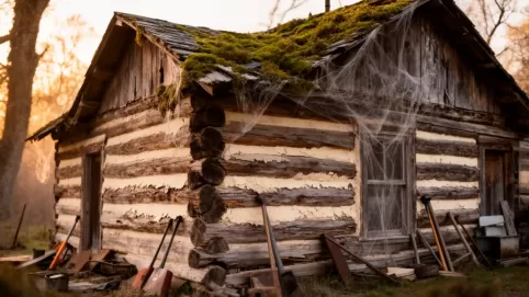 jak wyremontować stary dom z bali