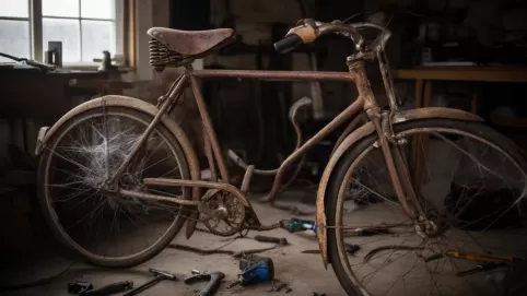 jak wyremontować stary rower